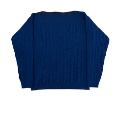 Raf Simons Heavy Knit Blue Sweater Size Small