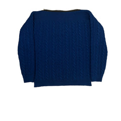 Raf Simons Heavy Knit Blue Sweater Size Small