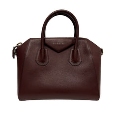 Givenchy Antigona Small Oxblood Top Handle