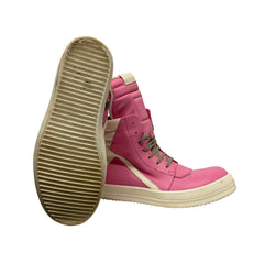 Rick Owens Pink Geobasket Size 12