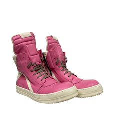 Rick Owens Pink Geobasket Size 12