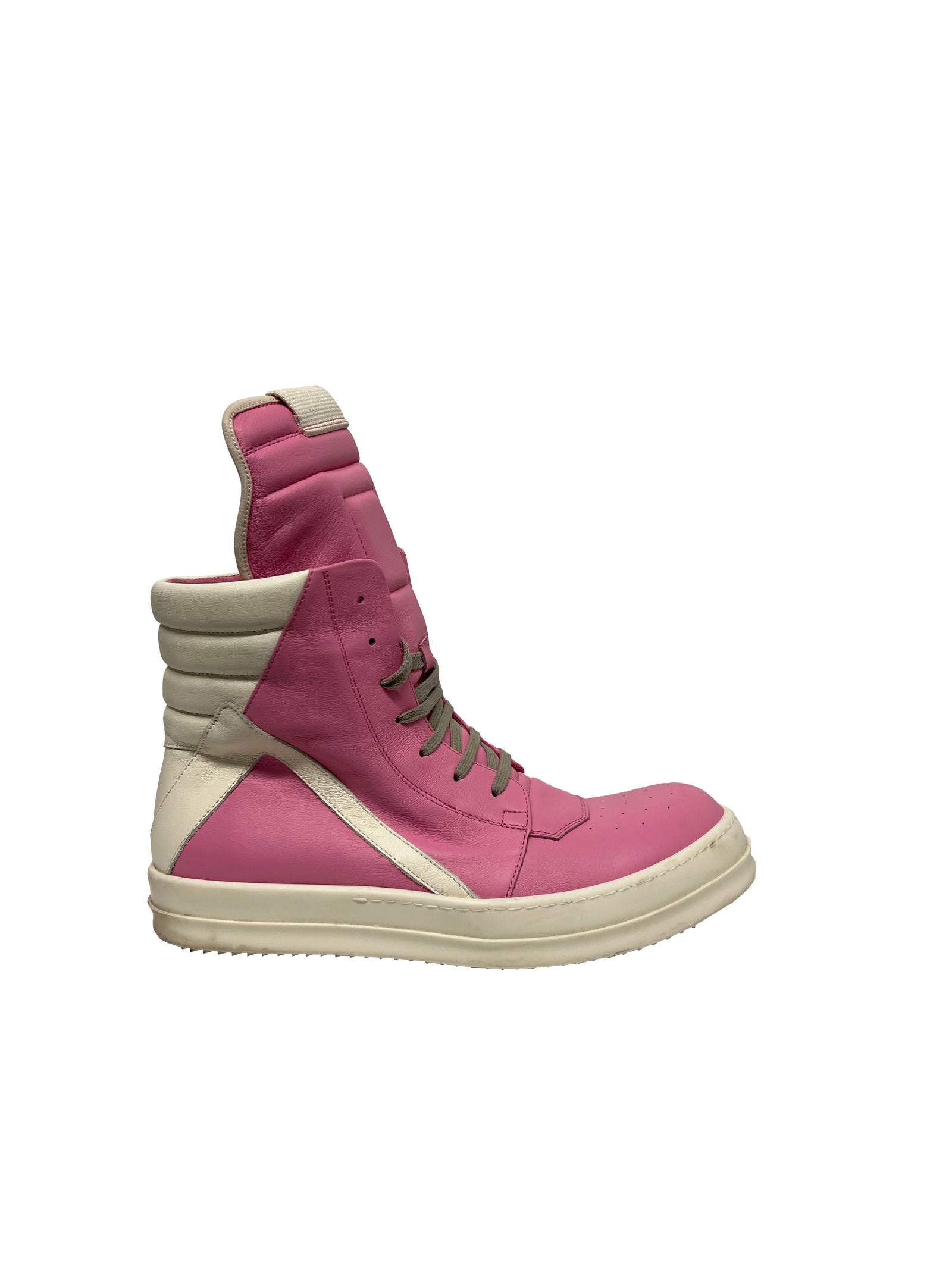 Rick Owens Pink Geobasket Size 12