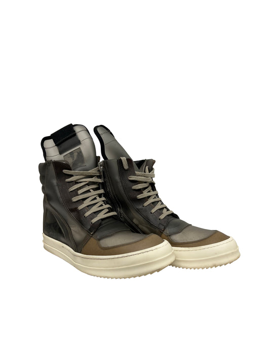 Rick Owens PVC Transparent Geobasket Size 10