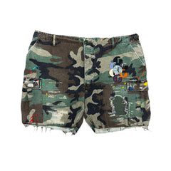 Gallery Dept Custom Order Camo Shorts Size 44