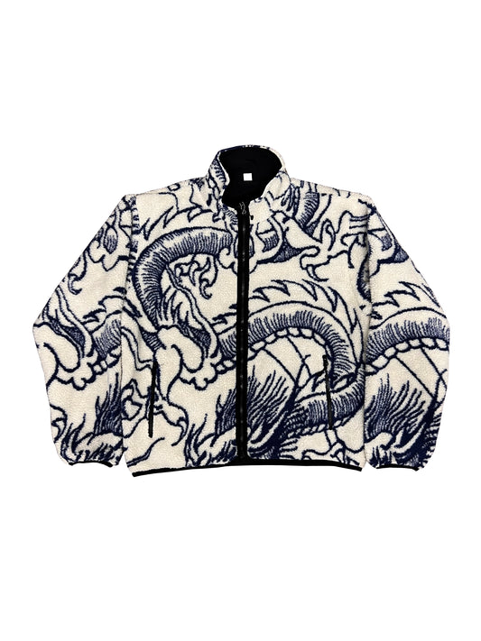 Stussy Dragon Sherpa Jacket X-Large