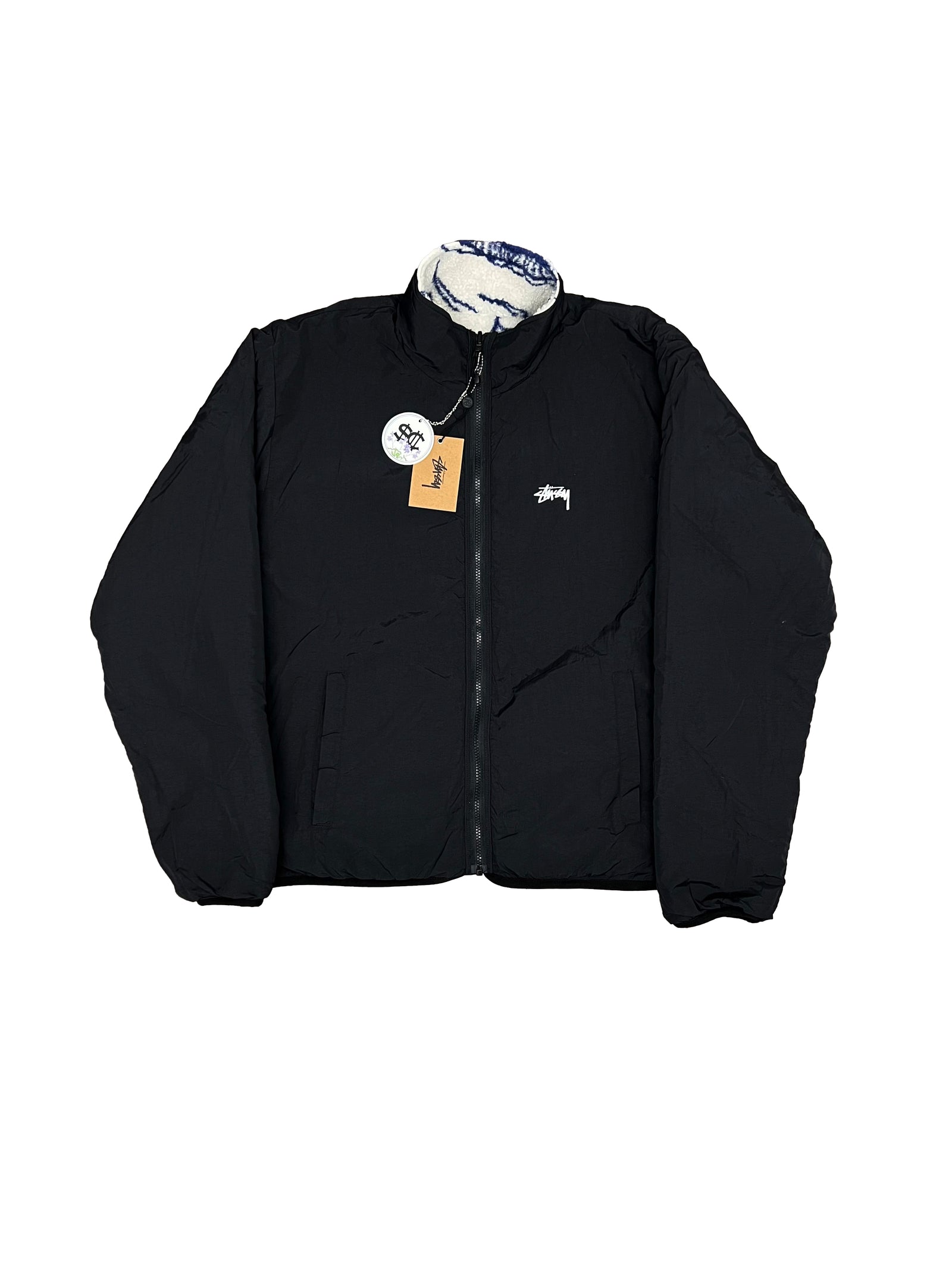 Stussy Dragon Sherpa Jacket X-Large