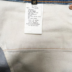 Kapital Skeleton Jean Shorts Size 36