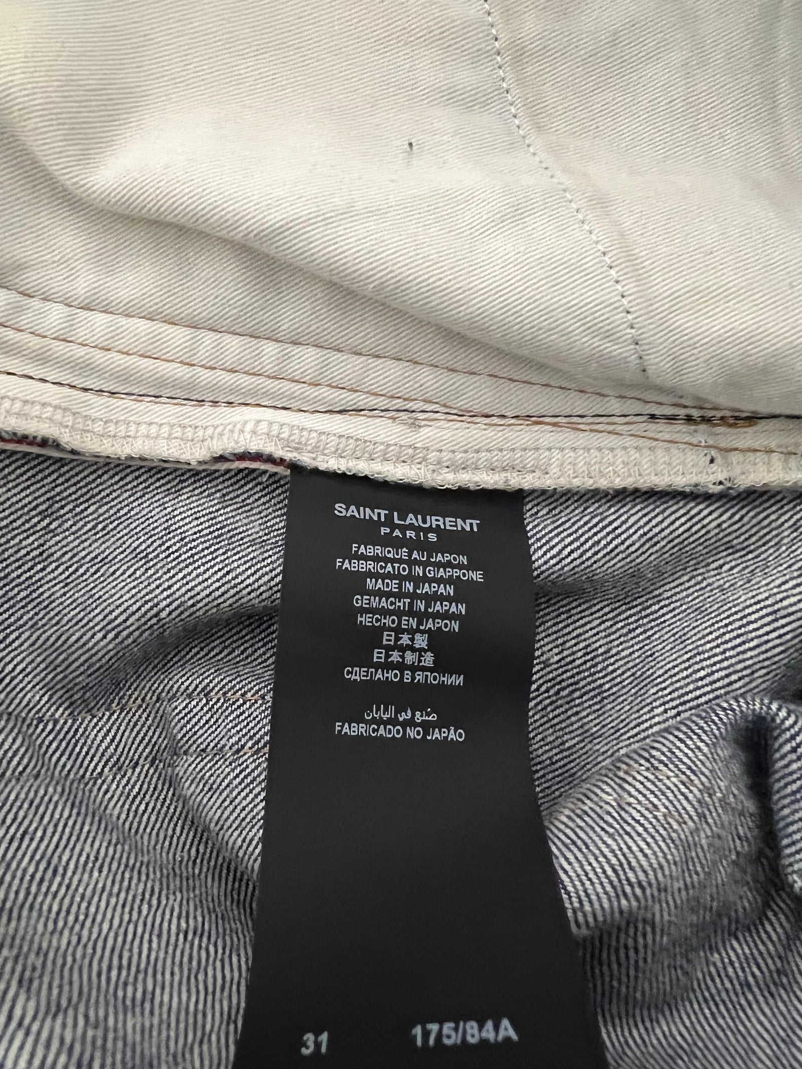 Saint Laurent Jeans Size 31