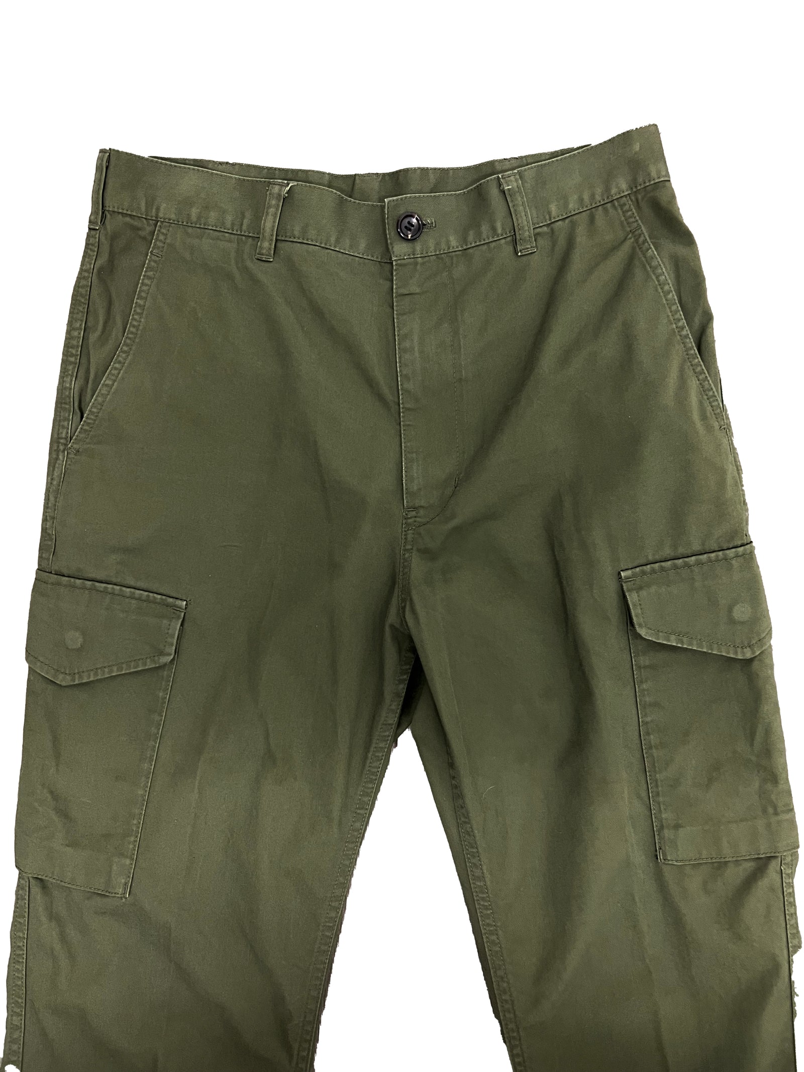 Comme de Garcons Homme Plus Olive Cargo Pants