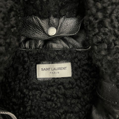 Saint Laurent Sherpa Aviators Leather Jacket Size Small