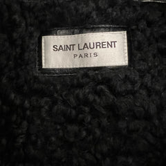 Saint Laurent Sherpa Aviators Leather Jacket Size Small