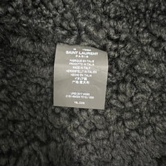 Saint Laurent Sherpa Aviators Leather Jacket Size Small