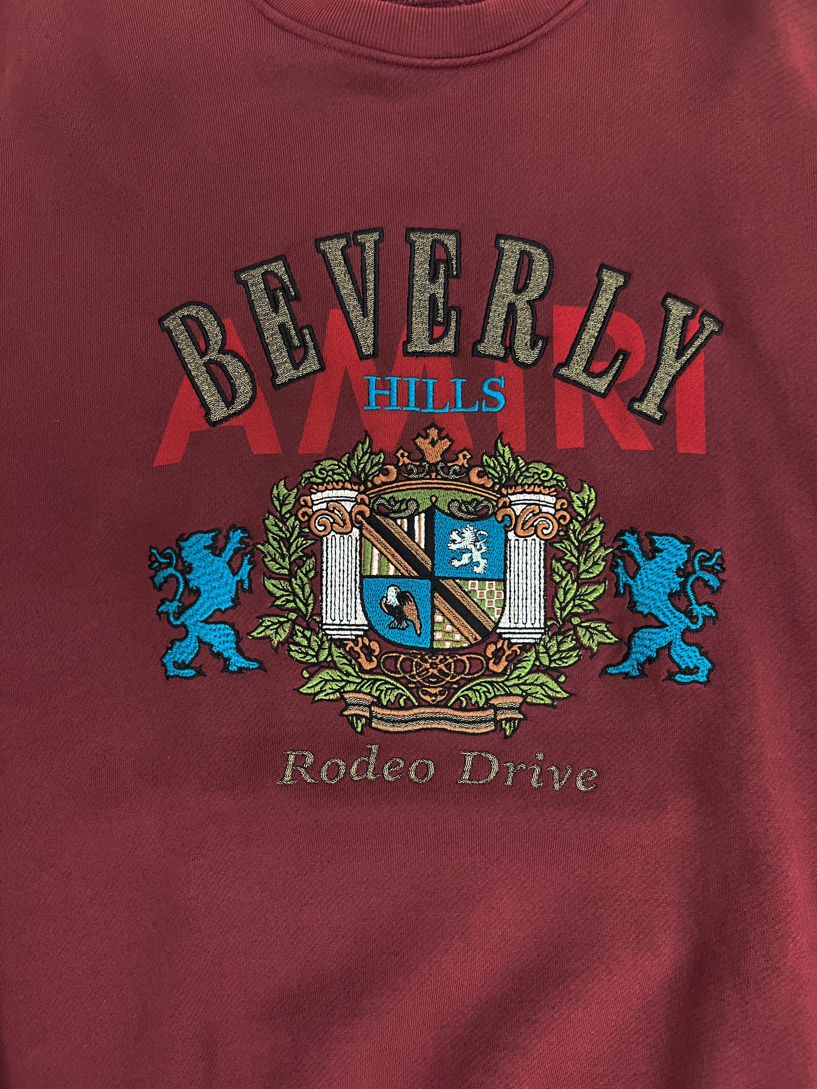Amiri Beverly Hills Rodeo Store Purple Size 2XL T-Shirt