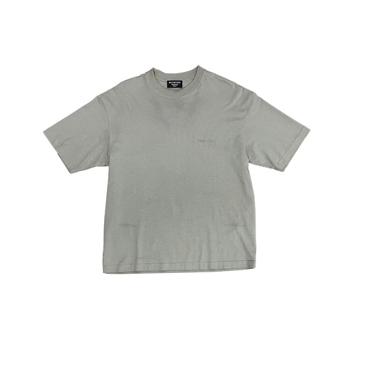 Balenciaga Logo Neutral Grey Size M T-Shirt