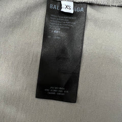 Balenciaga Logo Neutral Grey Size M T-Shirt