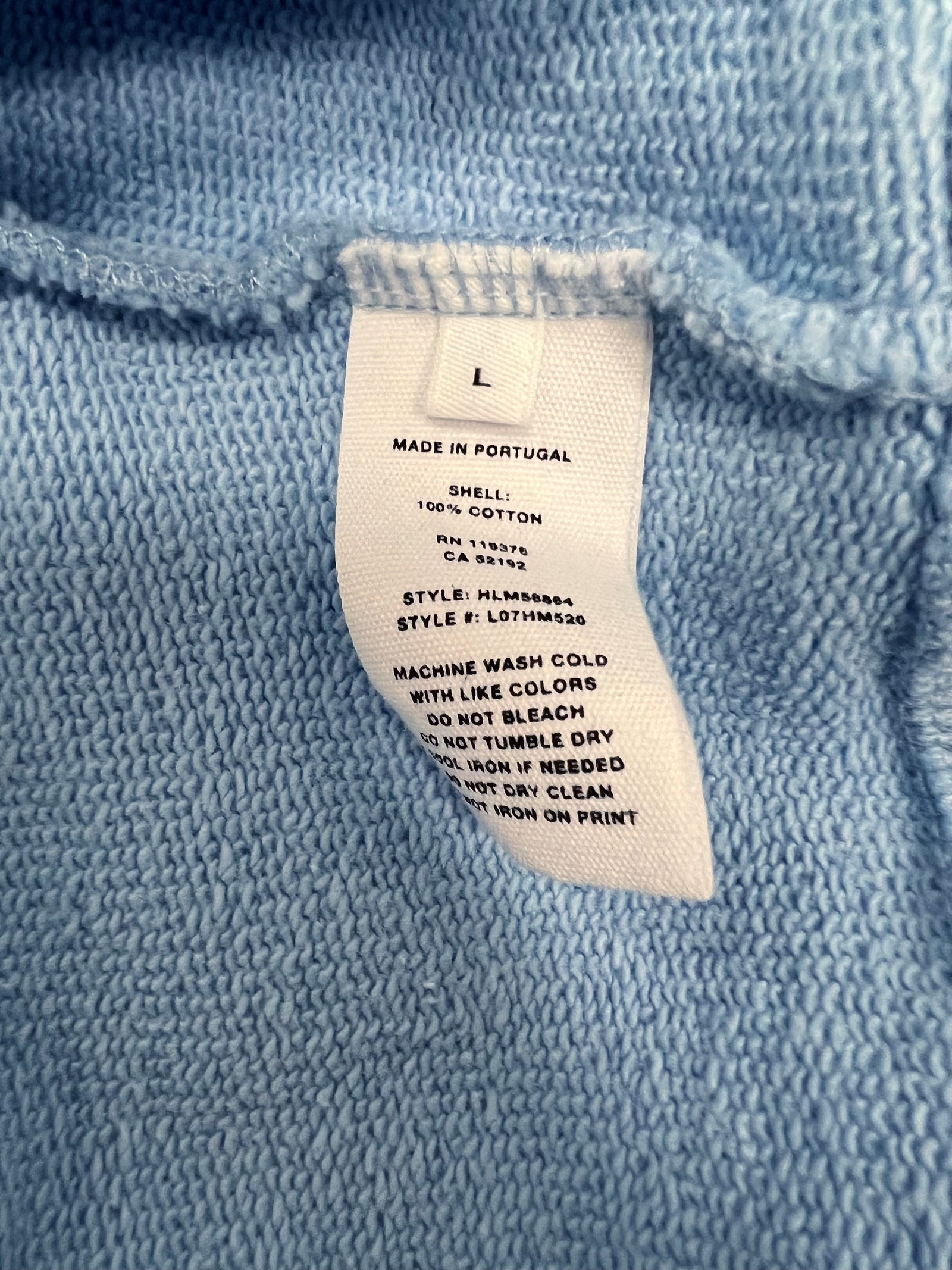 Helmut Lang Hoodie Size Large
