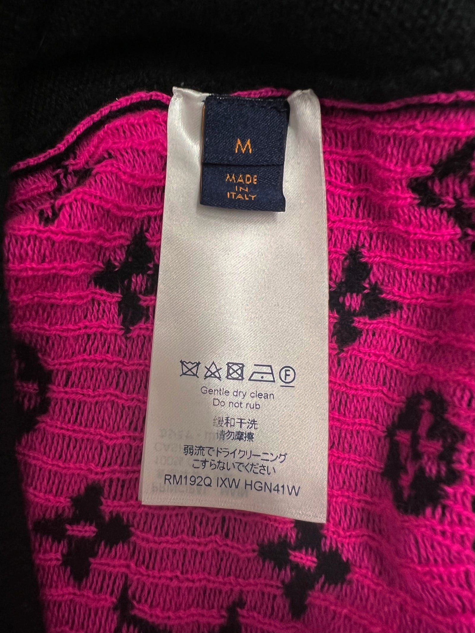 Louis Vuitton Monogram Mohair Size Medium Sweater