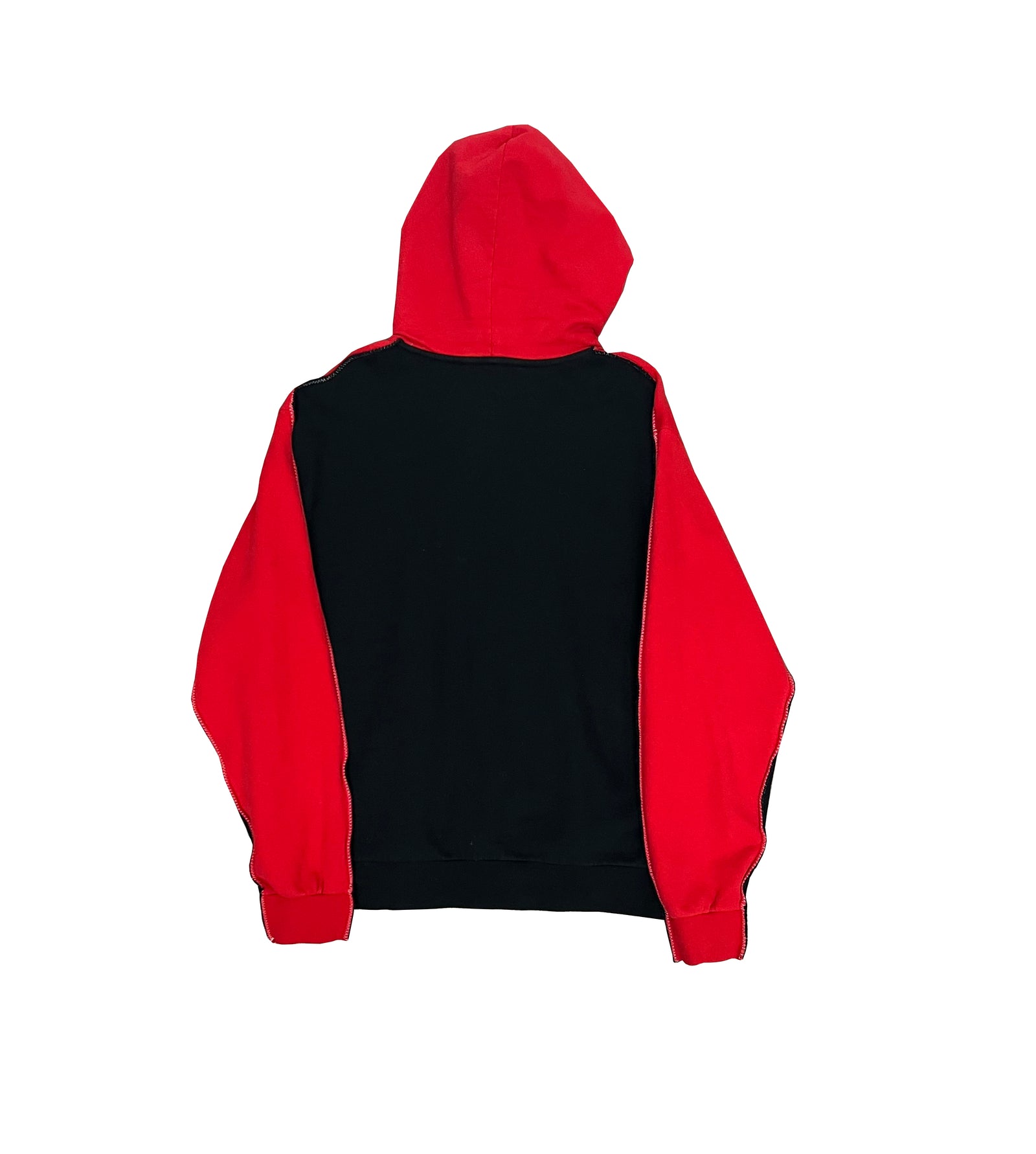 Marni Colorblock Red and Black Hoodie Size X-Large