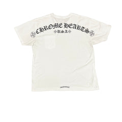 Chrome Hearts Back Spellout Logo 2XL T-Shirt
