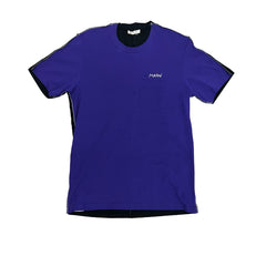 Marni Purple Color Block Size Medium T-Shirt