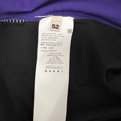Marni Purple Color Block Size Medium T-Shirt