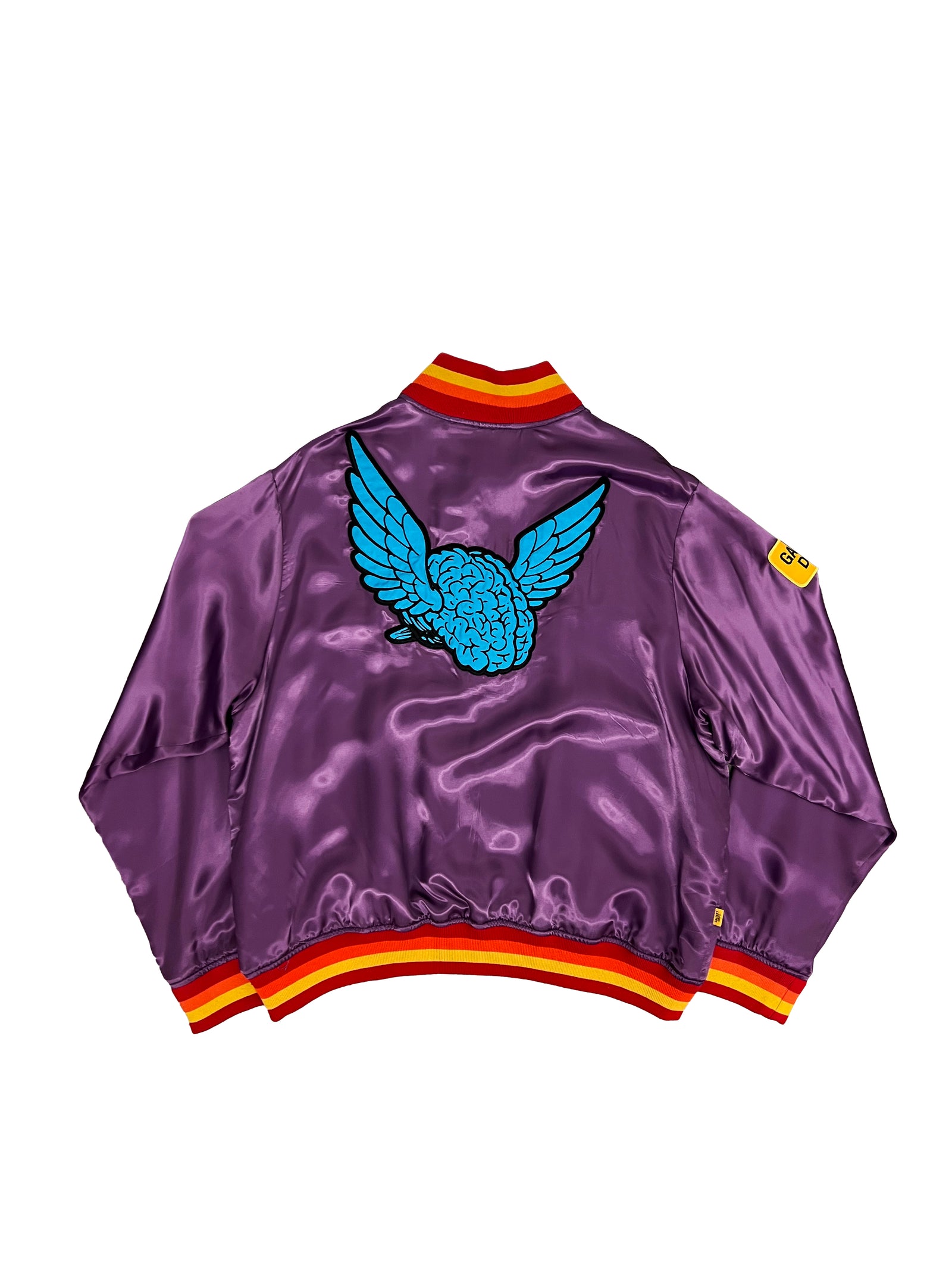 Gallery Dept. VIP Satin Varsity Jacket 2X-Large