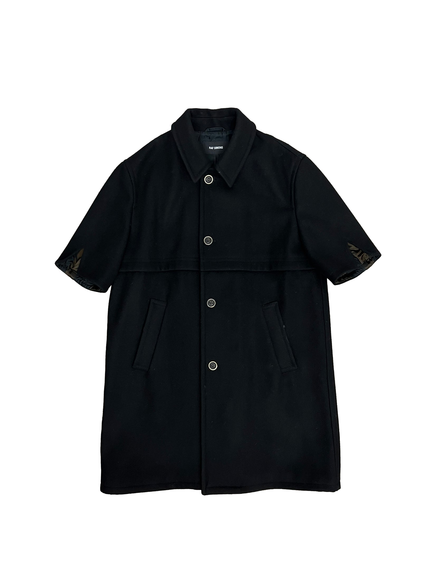 Raf Simons Short Sleeve Trench Coat Size X-Large