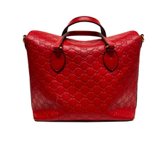 Gucci Red Bucket Style Purse
