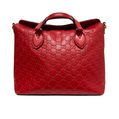 Gucci Red Bucket Style Purse