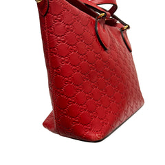 Gucci Red Bucket Style Purse