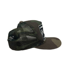Chrome Hearts CH Camo Trucker Hat