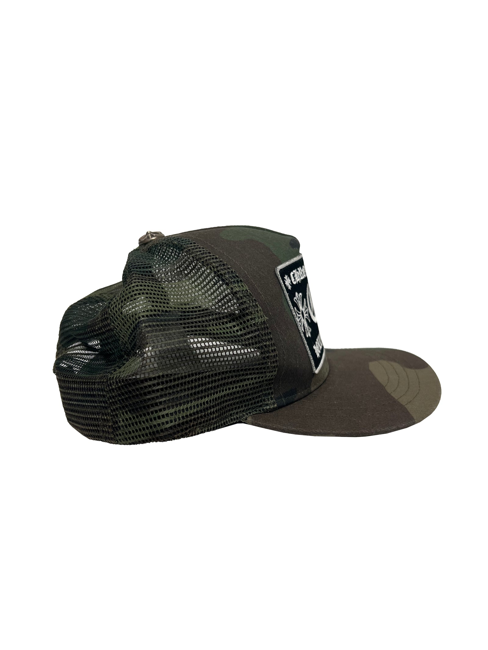 Chrome Hearts CH Camo Trucker Hat