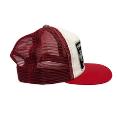 Chrome Hearts CH Red Trucker Hat