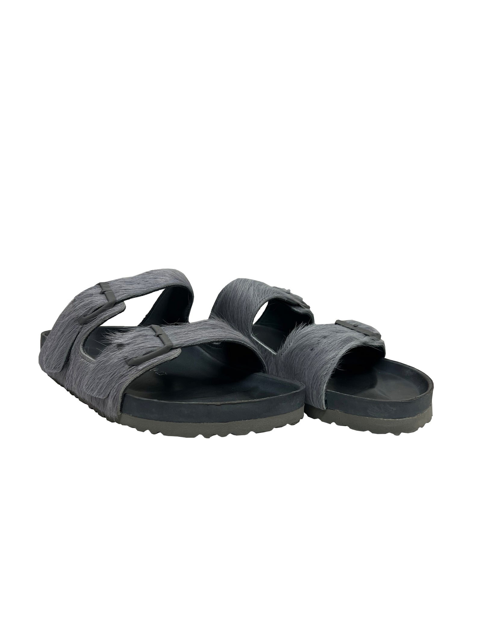 Rick Owens Arizona Fur Birkenstock Size 12