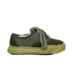 Maison Mihara Yasuhiro Baker Over Dyed Canvas Low Size 10