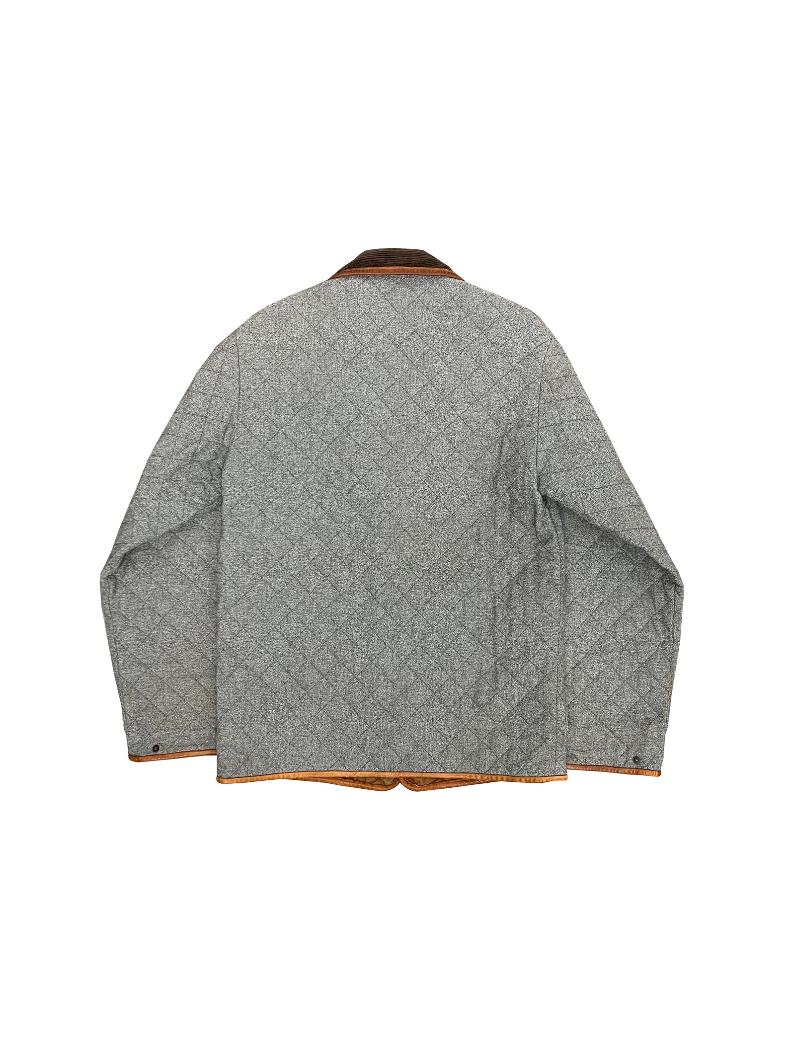 Kapital Diamond Quilted Grey Coat Size L