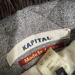 Kapital Diamond Quilted Grey Coat Size L