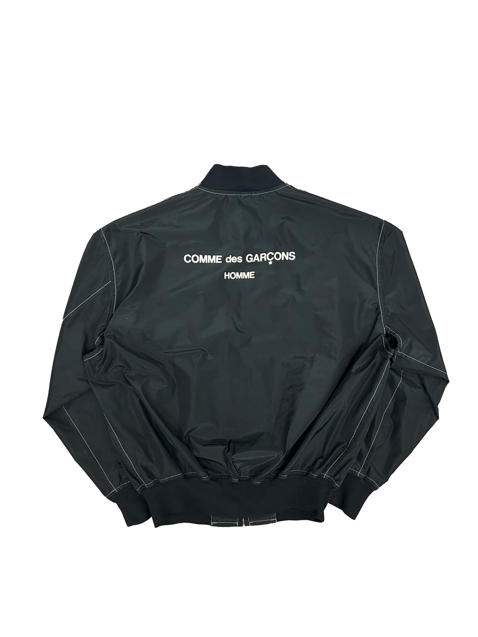 Comme Des Garcons Homme AW 91 Archive Bomber Jacket Size M