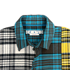 Off-White Seasonal Patchwork Flannel Size Large
